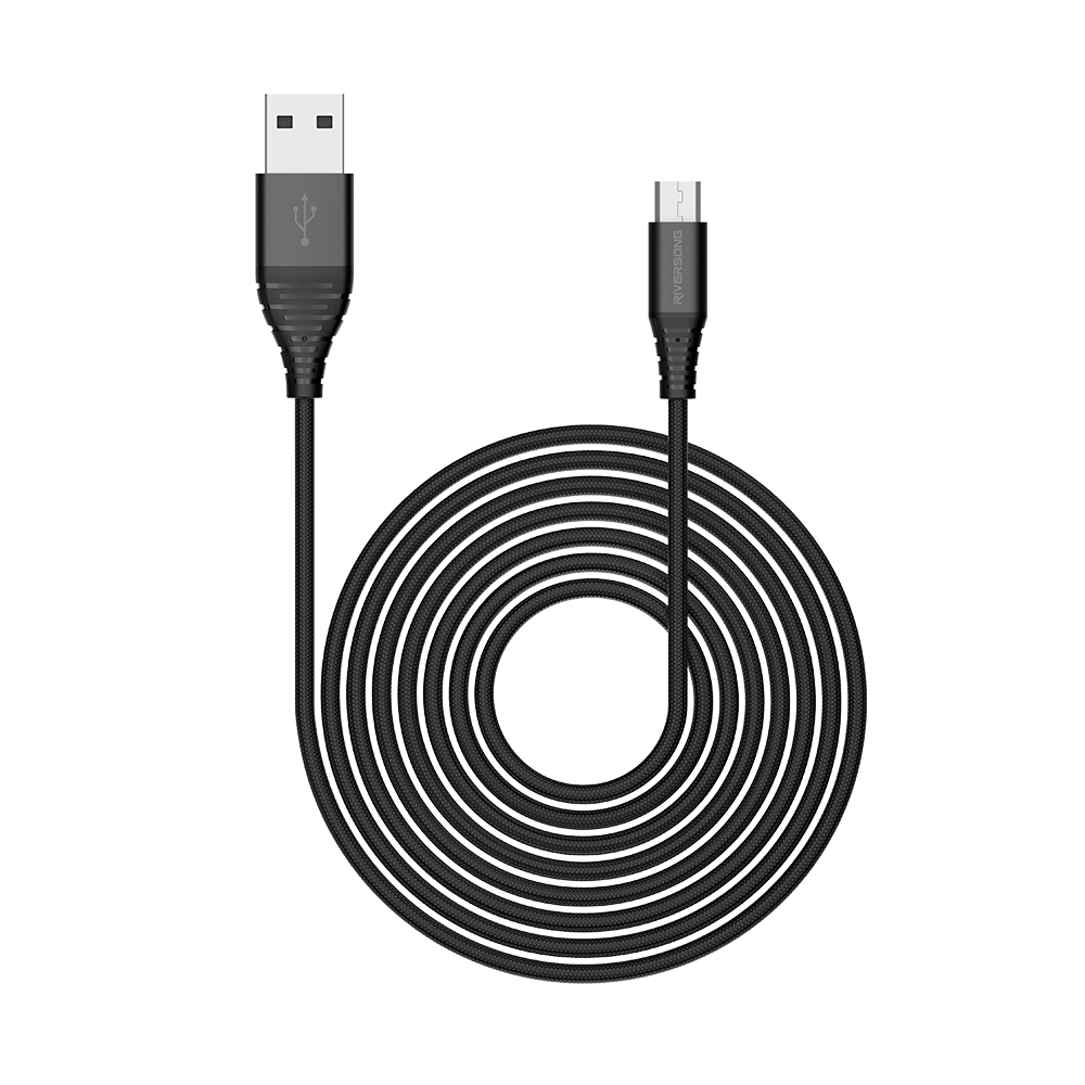 Riversong Alpha S USB A to Micro Data Cable
