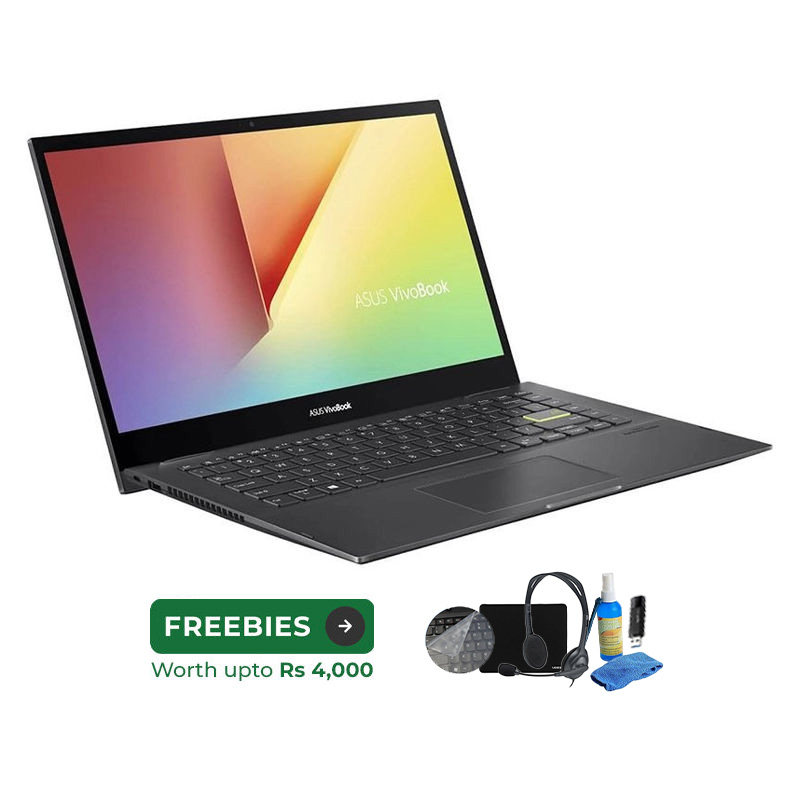 Asus Vivobook Flip 14 - i5 1135G7 | 8GB | 512SSD | Intel Iris Xe | FHD | TP470EA-EC299W