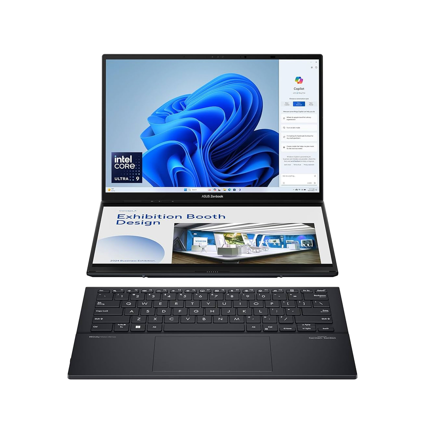 Asus Zenbook DUO UX8406MA-PZ077W (2024) - Intel® Core™ Ultra 9 185H | 32GB | 2TB | 3K OLED