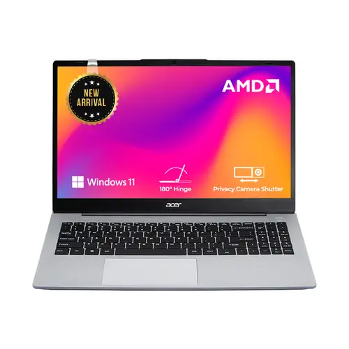 Acer Aspire Lite 15 Notebook AMD Ryzen 5 7430U Processor | 16GB RAM | 512GB SSD | 15.6 Inch FHD IPS | AMD Radeon Graphic | Wi-Fi 5 & Bluetooth 5.1 | Windows 11 